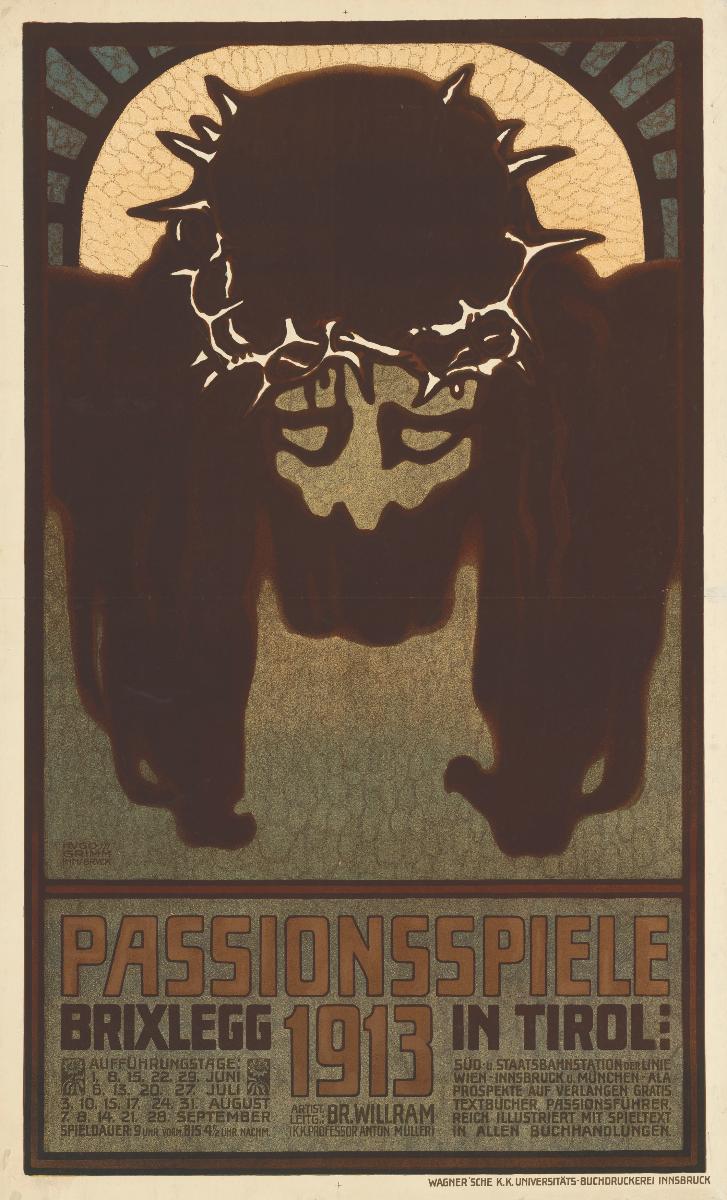 Passionsspiele Brixlegg 1913 in Tirol
