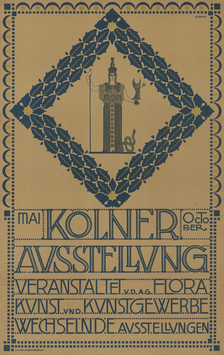 Kölner Ausstellung veranstaltet von der A. G.  Flora Kunst und Kunstgewerbe