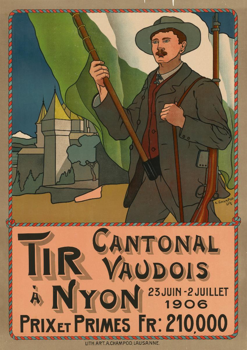 Tir Cantonal Vaudois à Nyon 1906