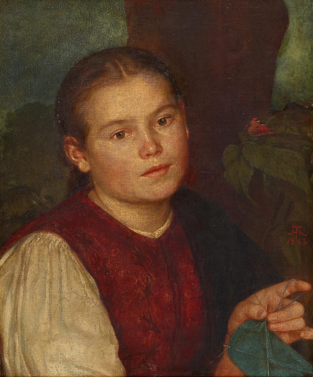Bildnis der Schwester Agathe