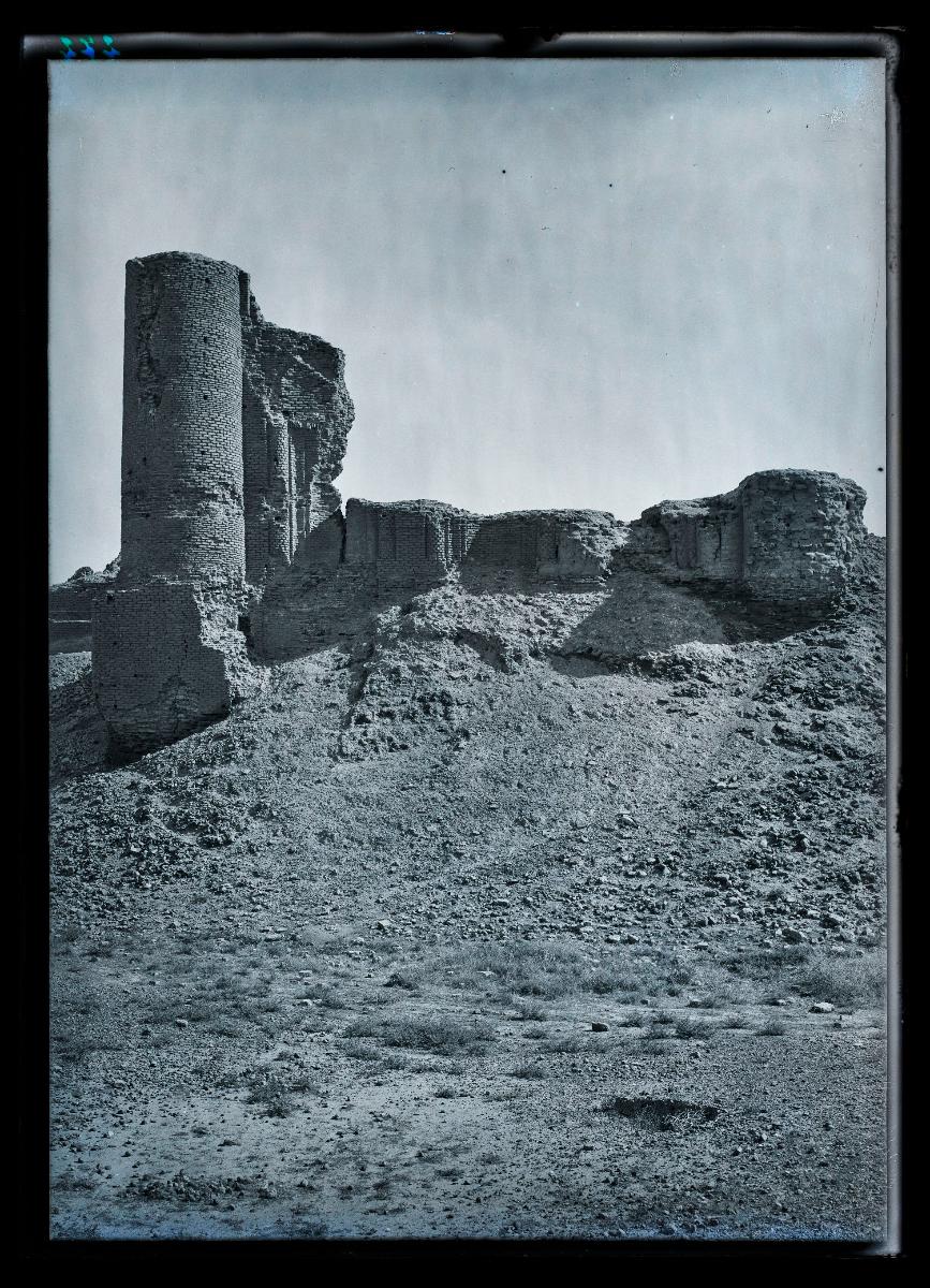 Qasr al-ʿAschiq, Nordwestecke von Westen