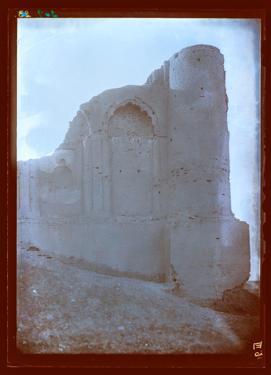 Qasr al-ʿAschiq, Nordwestecke von Norden