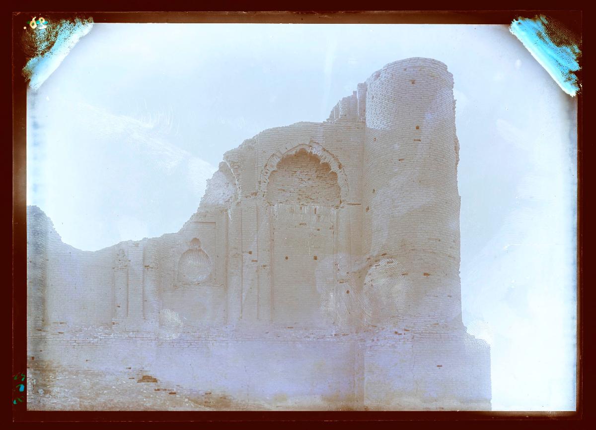 Qasr al-ʿAschiq, Nordwestecke von Norden