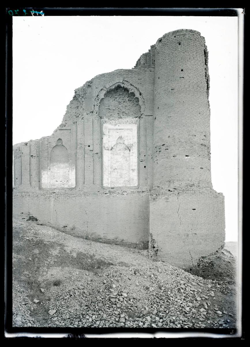 Qasr al-ʿAschiq, Nordwestecke von Norden
