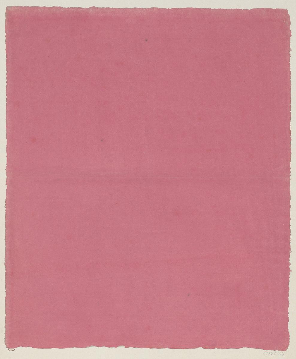Einfarbig gestrichenes Papier