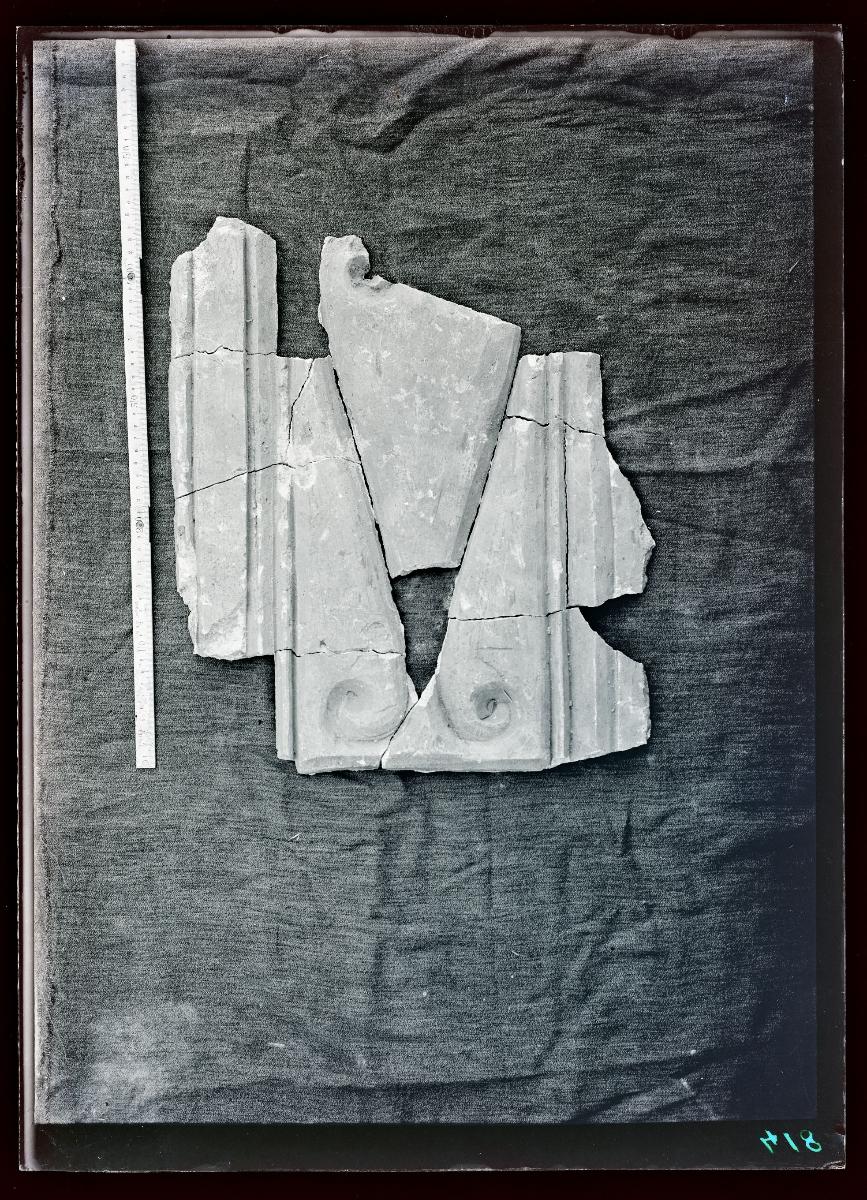 Gipsfragment von Viollet gefunden (Ornament Nr. 18)
