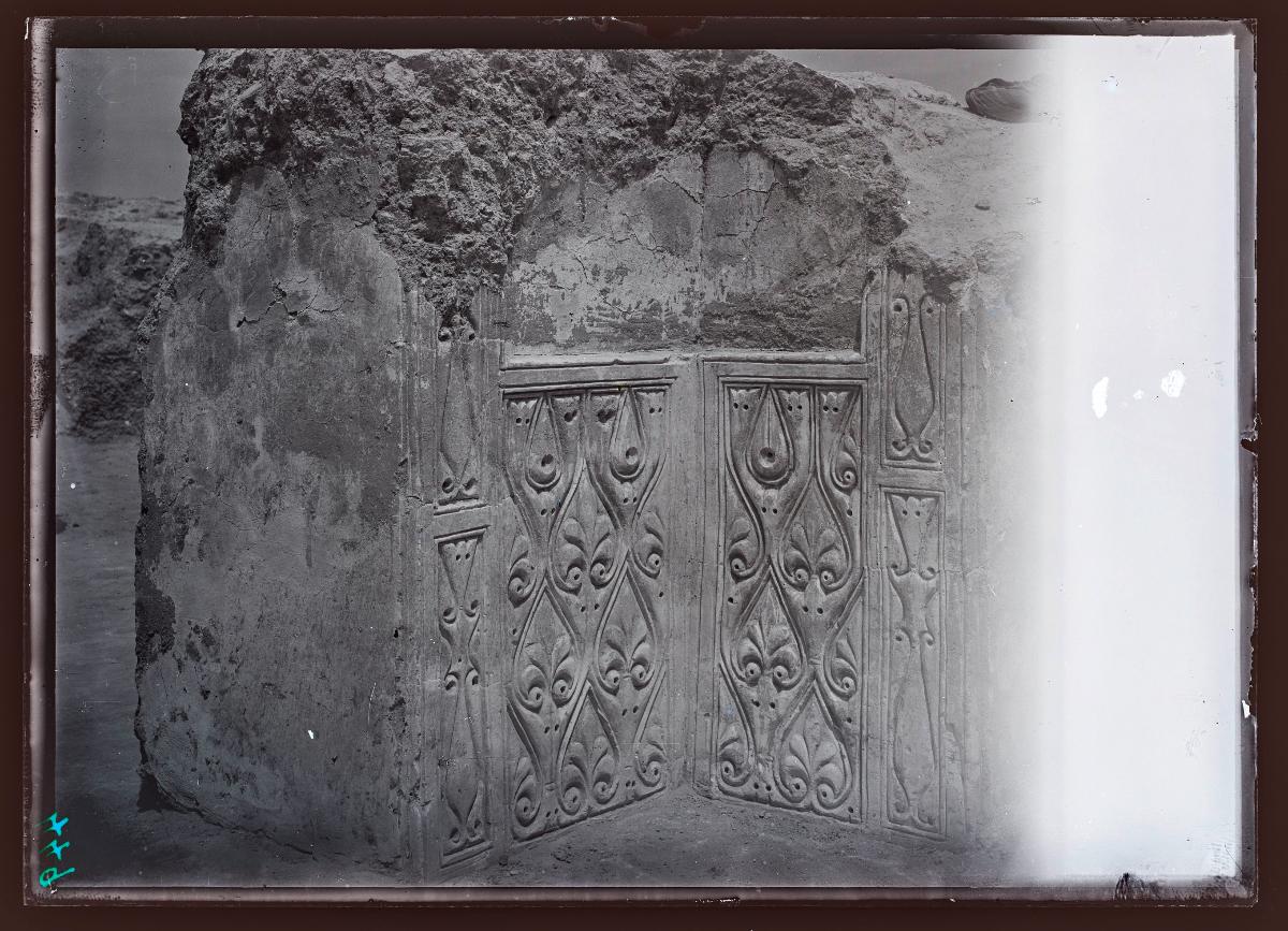 Privathäuser, Stuck, Haus XII, Zimmer 7 (Ornament Nr. 144)