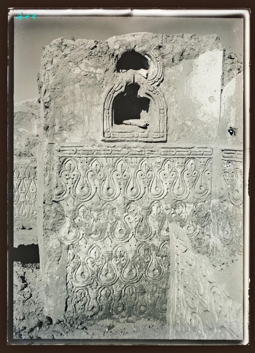 Privathäuser, Stuck, Haus XII, Zimmer 17 (Ornament Nr. 137)
