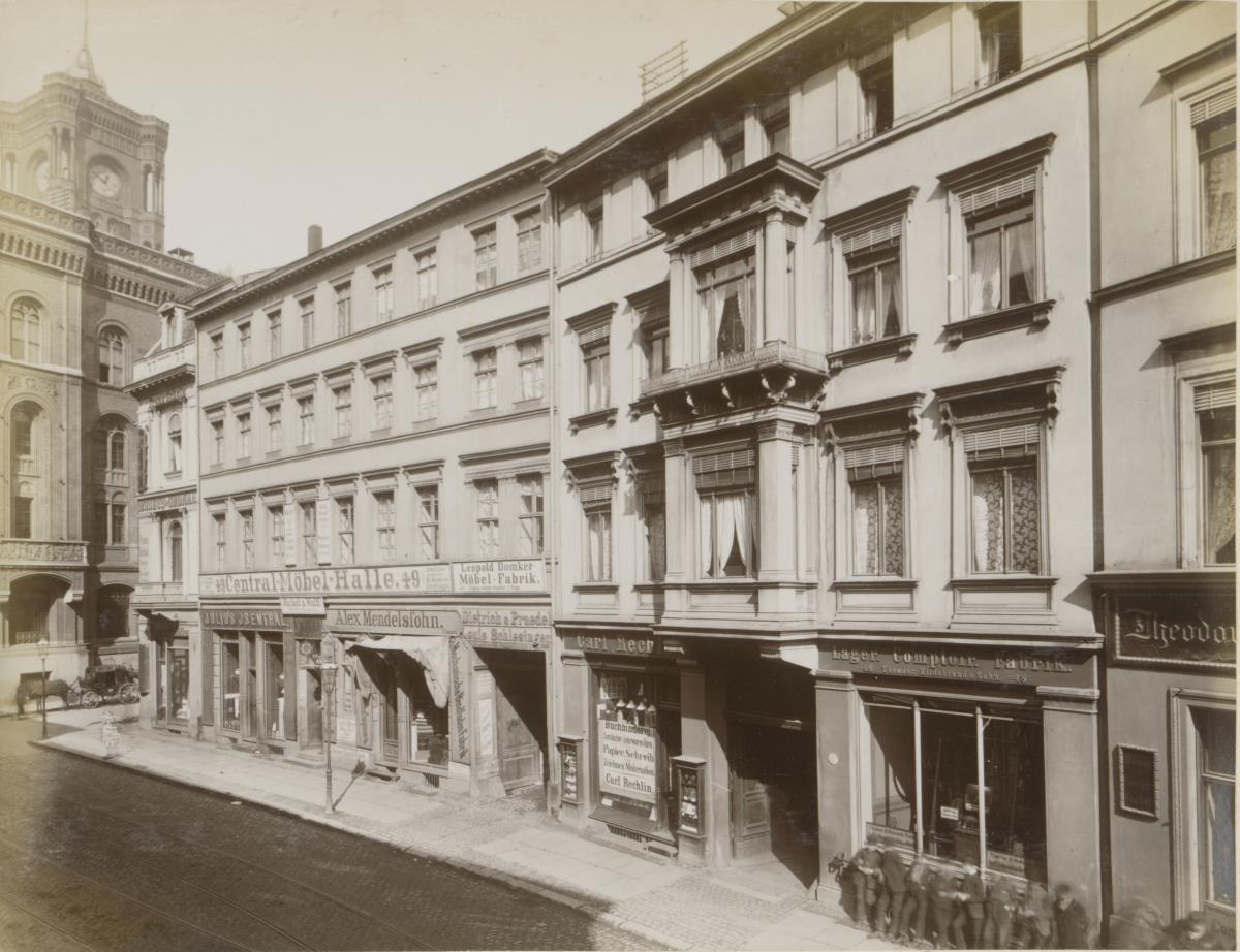 Berlin, Die Häuser Spandauerstraße 49 bis 48