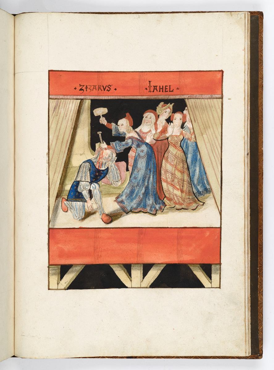 Einzug der Johanna von Kastilien in Brüssel am 9. Dezember 1496: Lebende Bilder: Jahel tötet Sisera