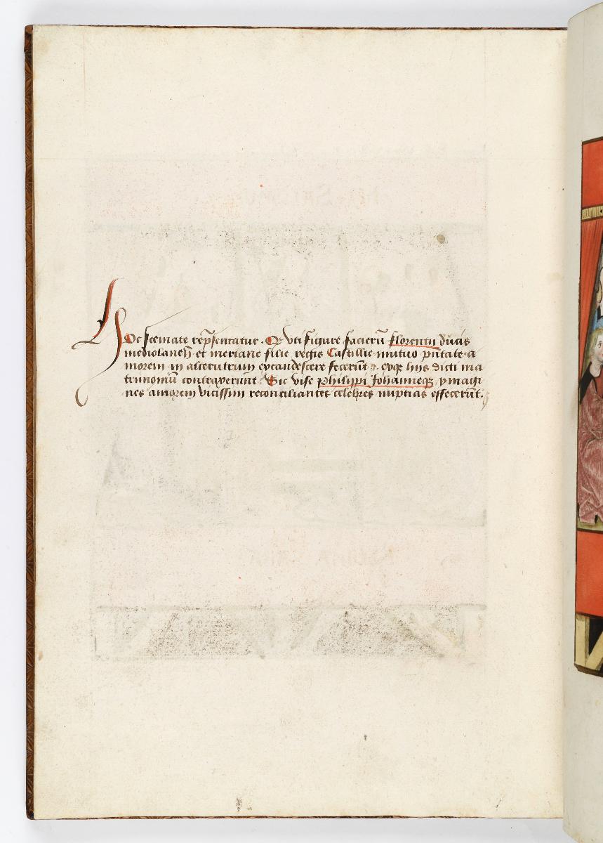 Einzug der Johanna von Kastilien in Brüssel am 9. Dezember 1496: Lebende Bilder: Kommentar zu Florentius, Herzog von Mailand, und Meriana, Prinzessin von Kastilien, in drei Bildern ihrer Vermählung