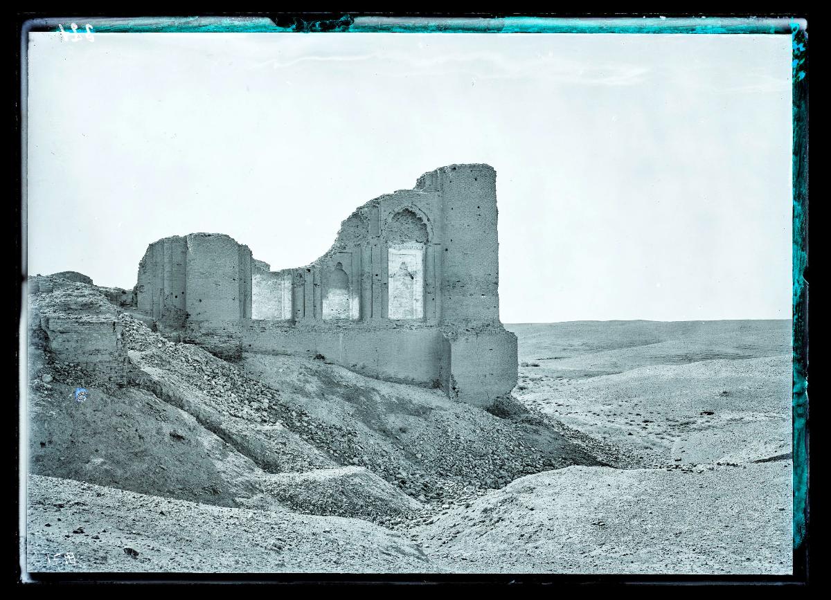Qasr al-ʿAschiq, Nordwestecke von Norden