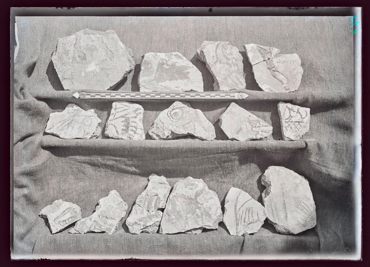 Malereien: al-Dschausaq al-Chaqani, Harem, Ornamentteile, Kanten
