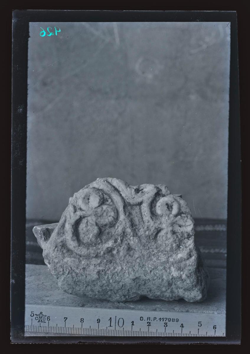 Marmorfragment, Ornament Nr. 34