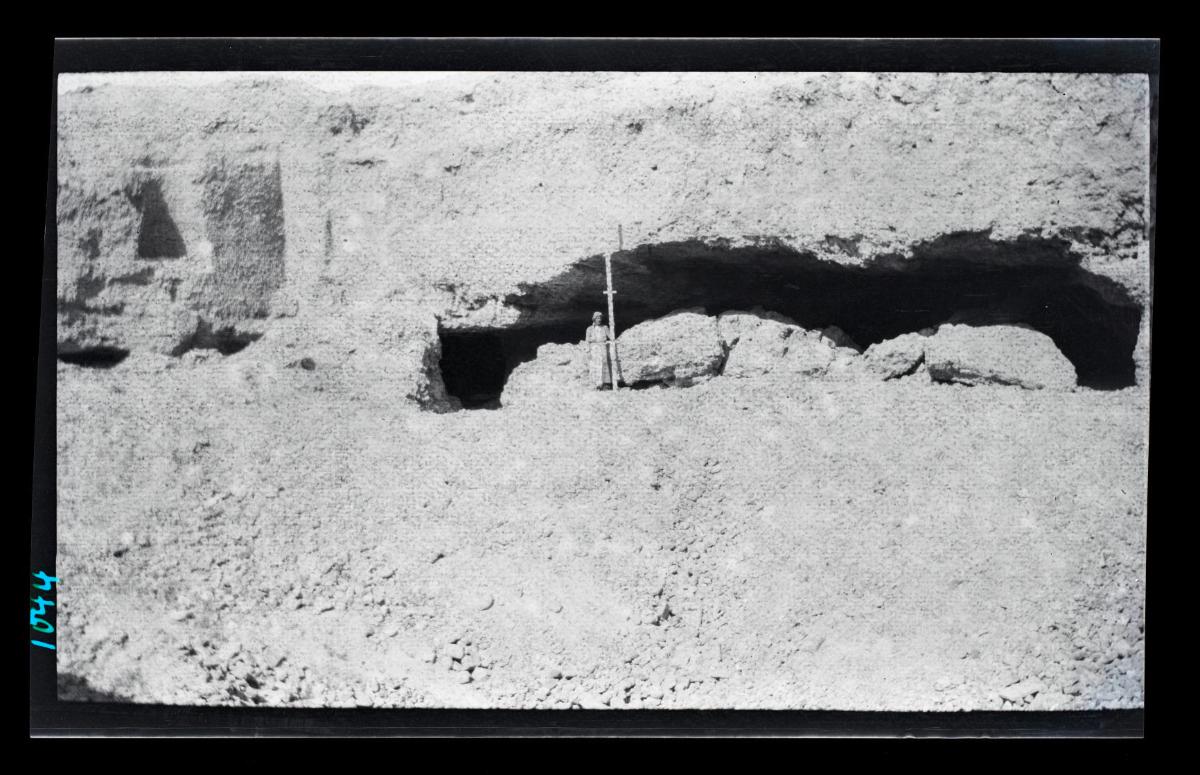 Grabung im al-Dschausaq al-Chaqani, Ostwand des Sardab