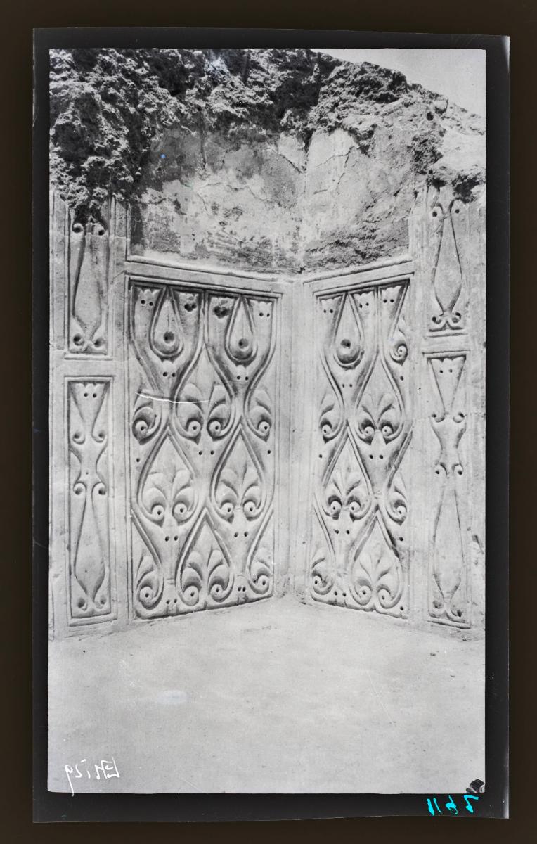 Privathäuser, Stuck, Haus XII, Zimmer 7 (Ornament Nr. 144)