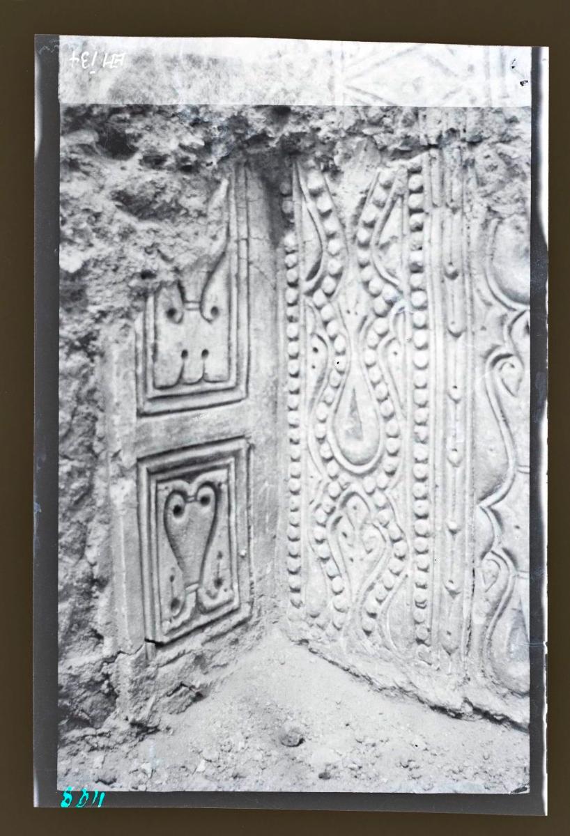 Privathäuser, Stuck, Haus XII, Zimmer 28 (Ornament Nr. 155)
