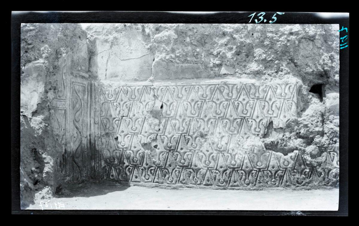 Privathäuser, Stuck, Haus XII, Zimmer 21 (Ornament Nr. 122)