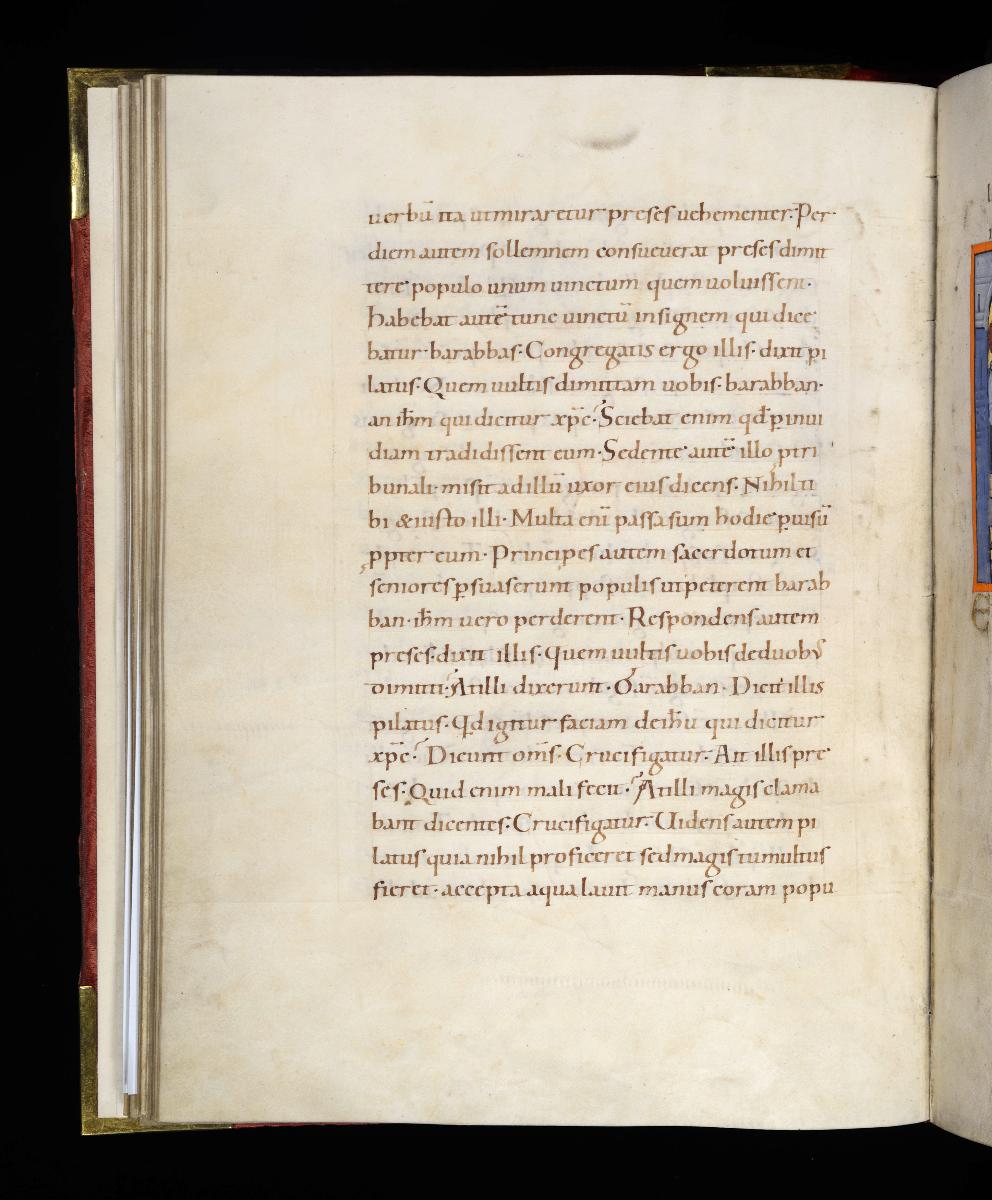 Evangelistar Heinrichs IV. (?), Textseite