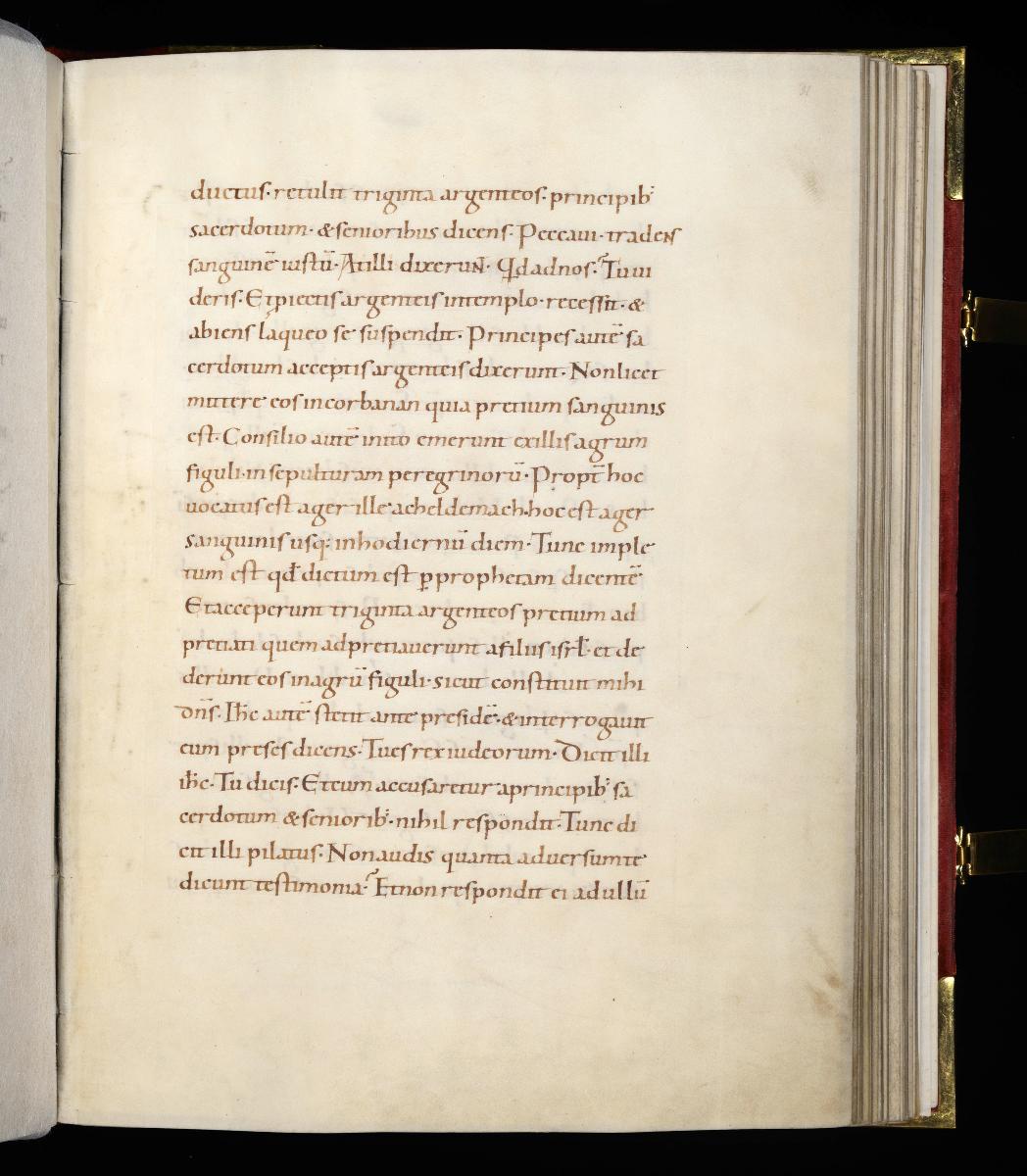Evangelistar Heinrichs IV. (?), Textseite