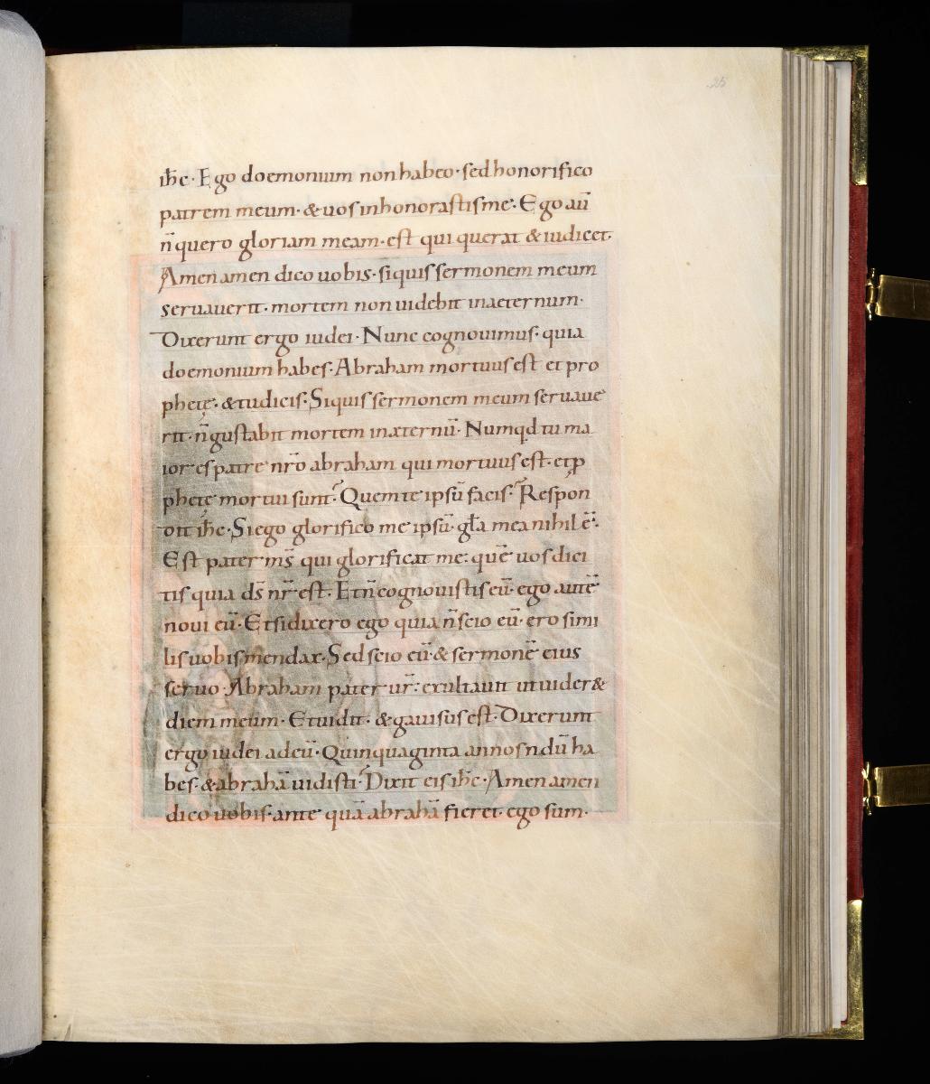 Evangelistar Heinrichs IV. (?), Textseite