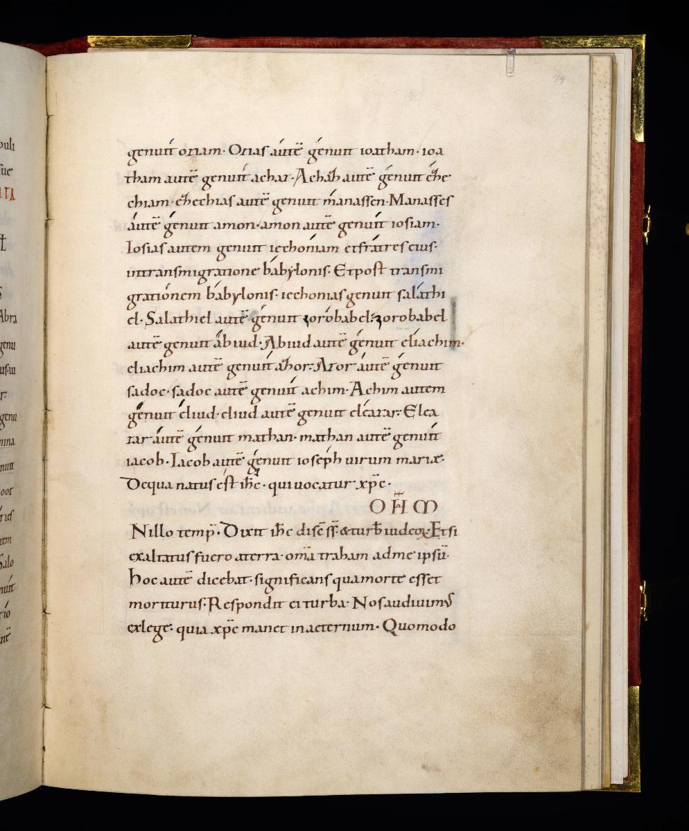 Evangelistar Heinrichs IV. (?), Textseite