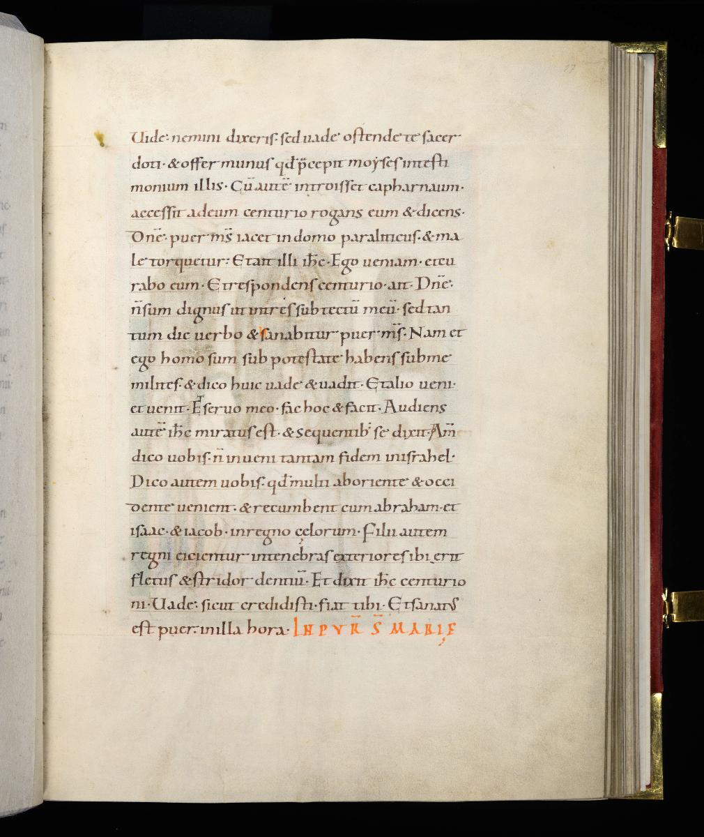 Evangelistar Heinrichs IV. (?), Textseite