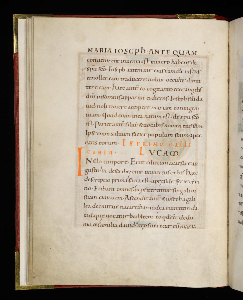 Evangelistar Heinrichs IV. (?), Textseite