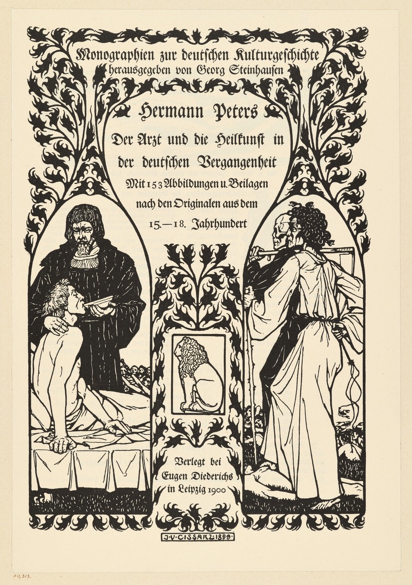Probedruck zu Monographien zur deutschen Kulturgeschichte