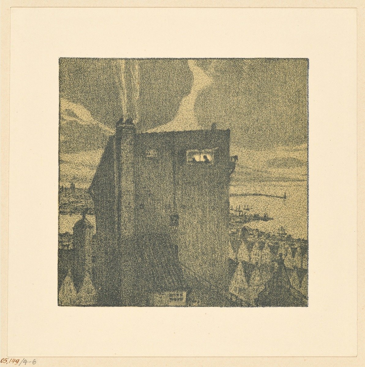 Probedruck der Illustration zu Gottfried Schwab, Wolkenschatten und Höhenglanz