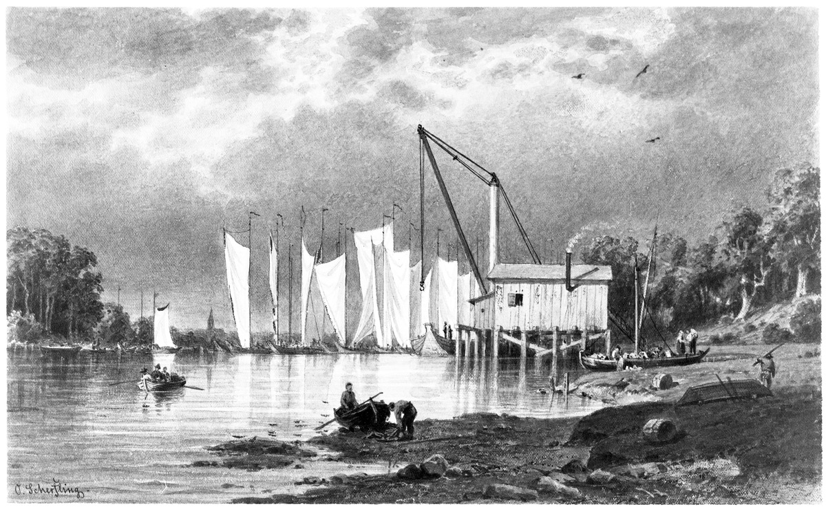 Landungsplatz vor Köpenick an der Spree