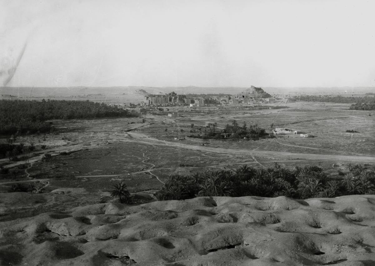 Blick vom´ Gabal al-Mauta auf Siwa-Stadt (OT)