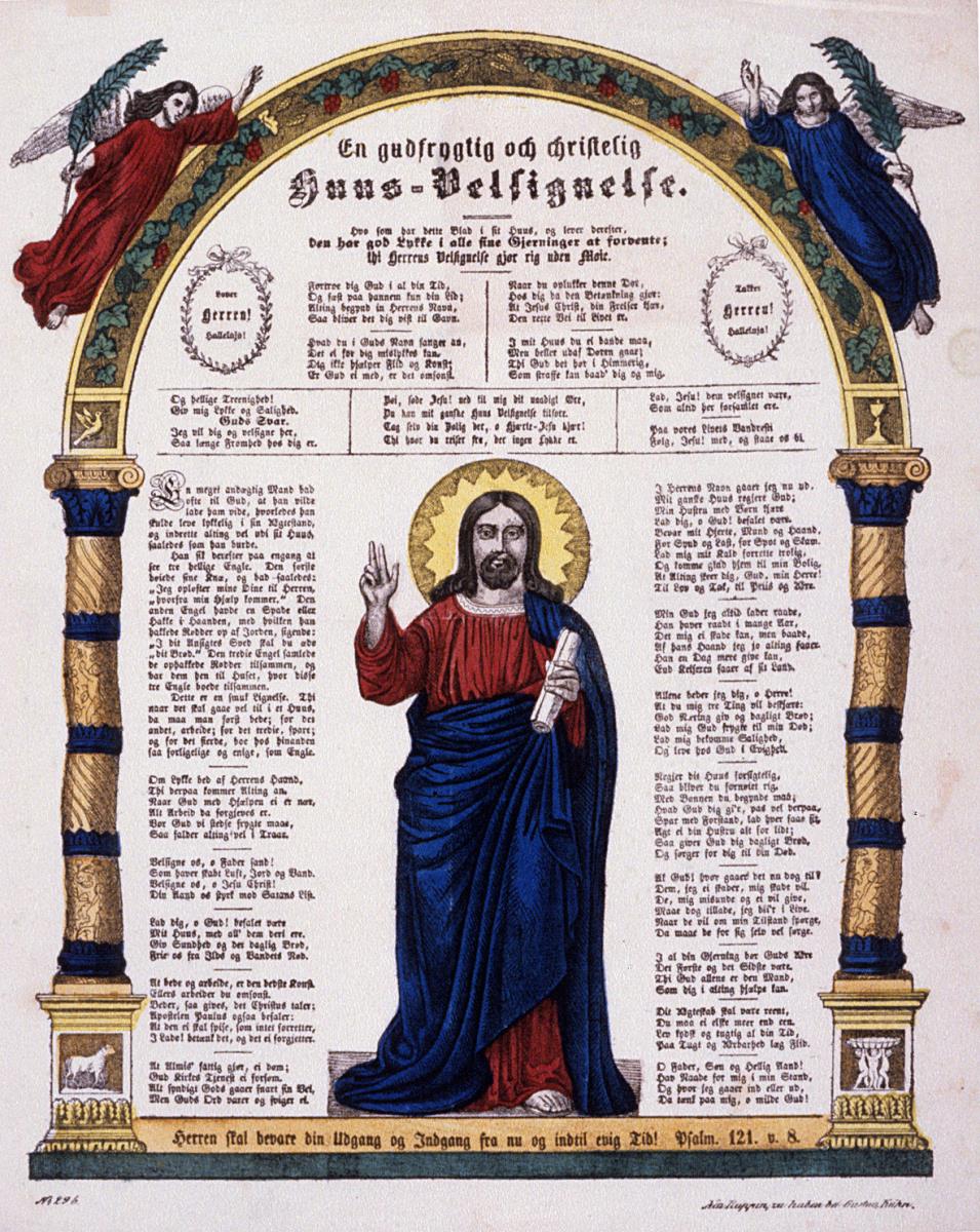 En gudfrygtig och christelig Huus-Velsignelse.