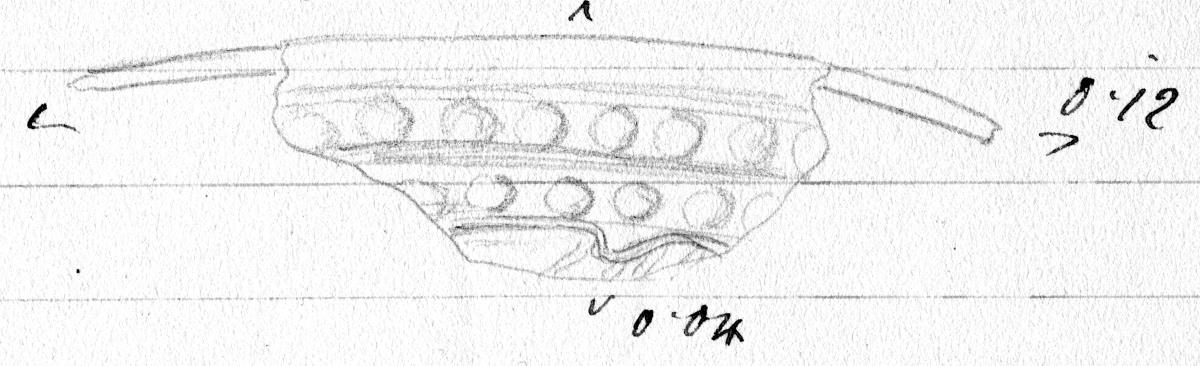 Fragment von Schildrand (?)