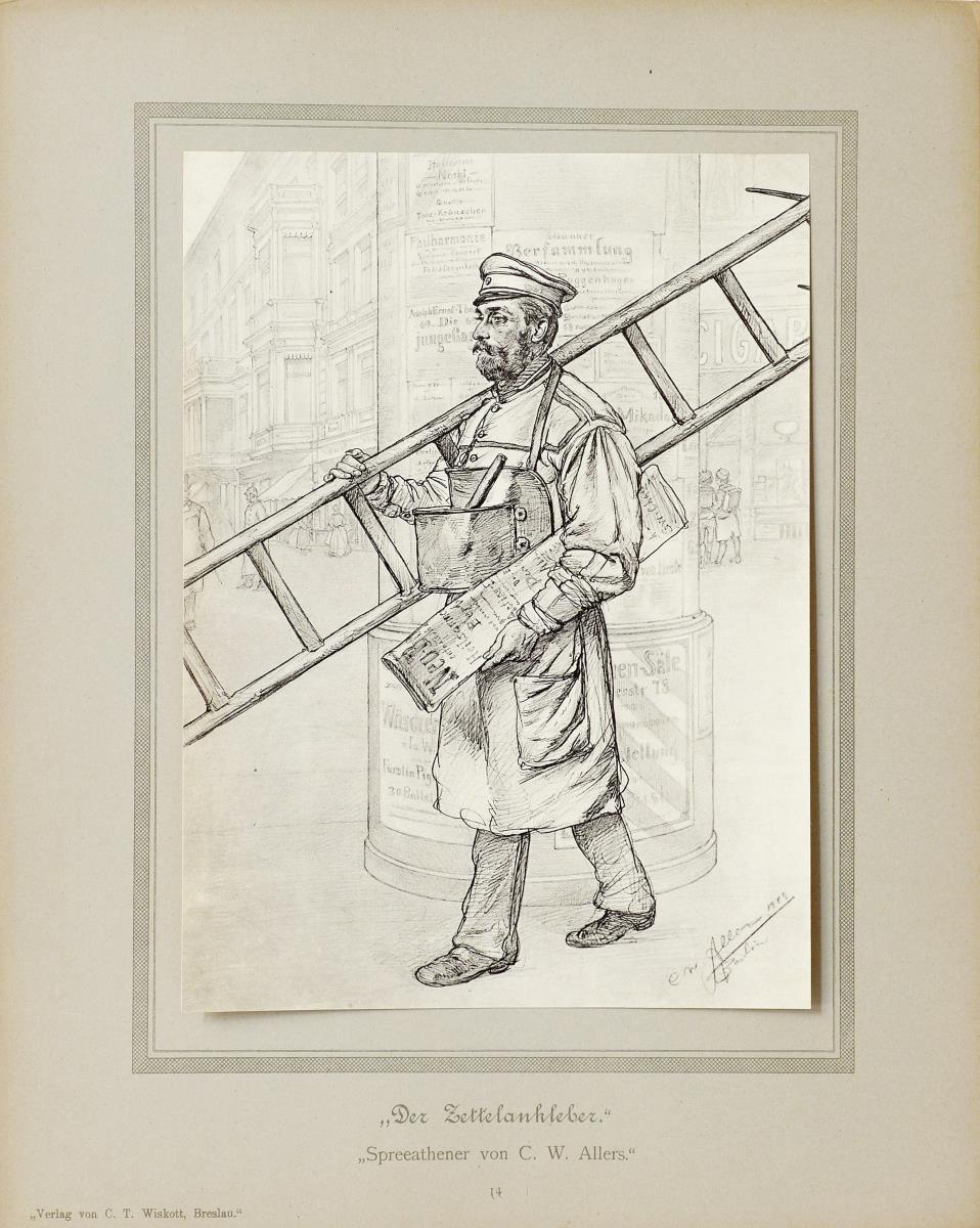 Der Zettelankleber