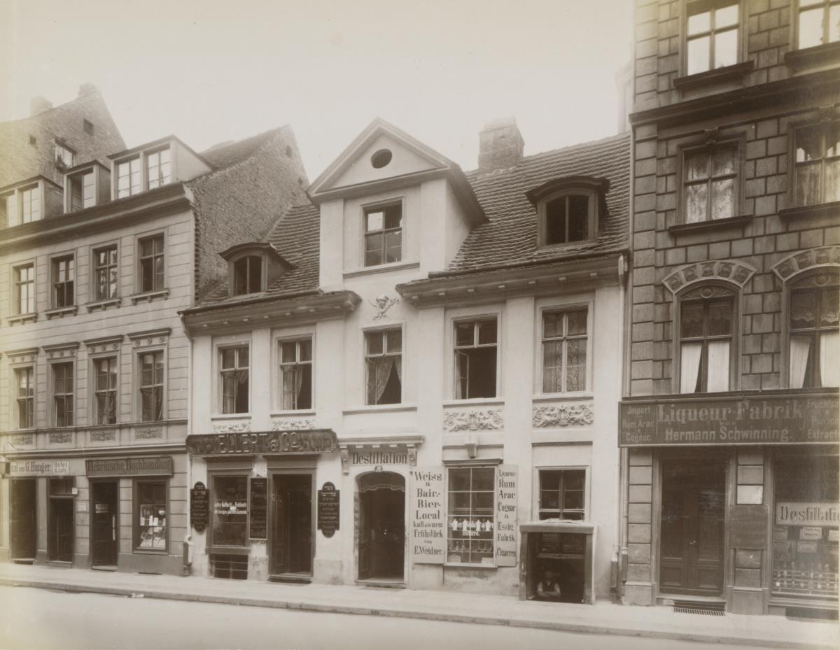 Berlin, Die Häuser Klosterstraße 15 bis 14