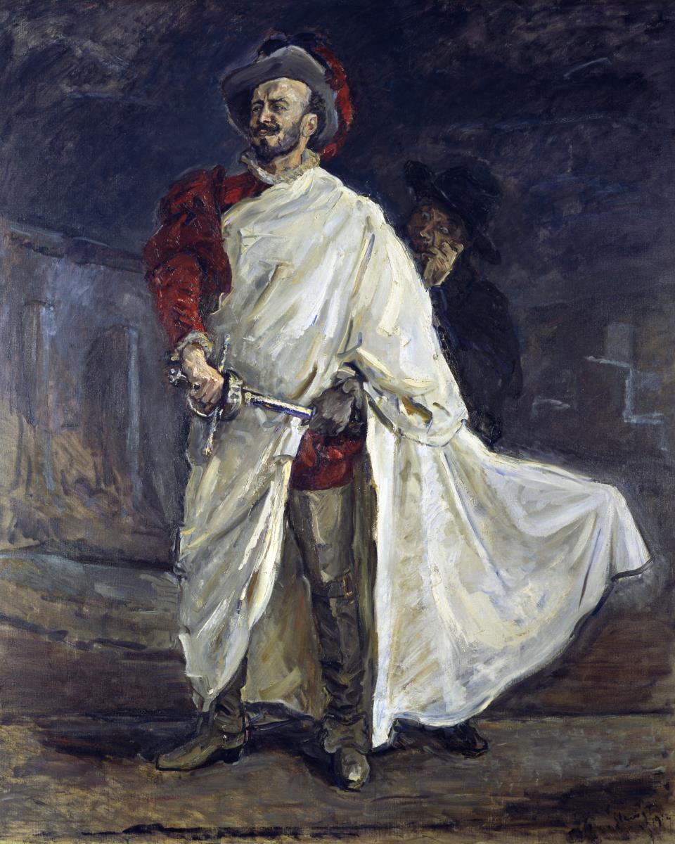 Der Sänger Francisco d'Andrade als Don Giovanni in Mozarts Oper
