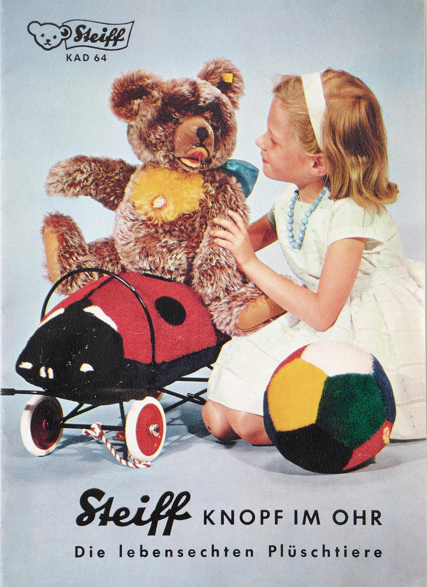 Steiff Knopf im Ohr. Die lebensechten Plüschtiere.