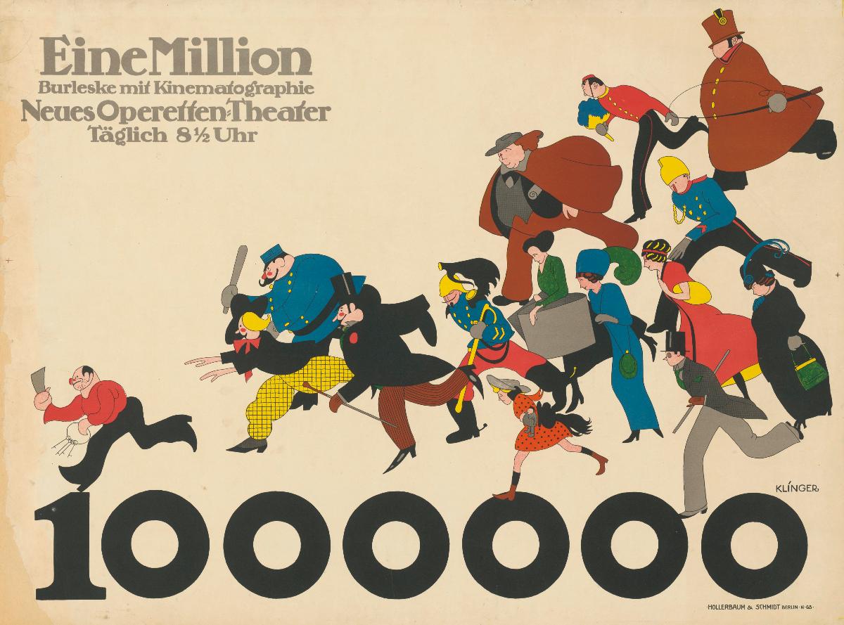 Eine Million, Walhalla-Theater