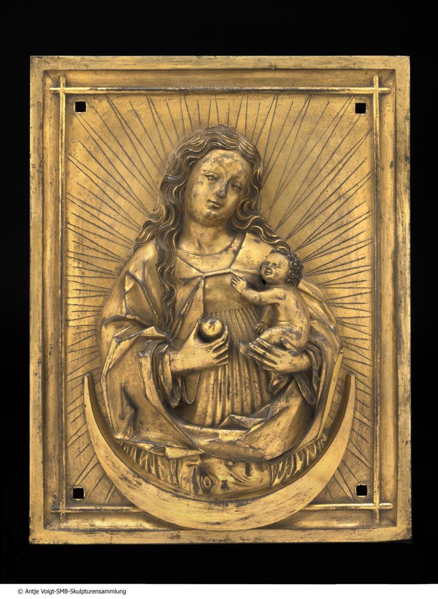 Muttergottes auf der Mondsichel