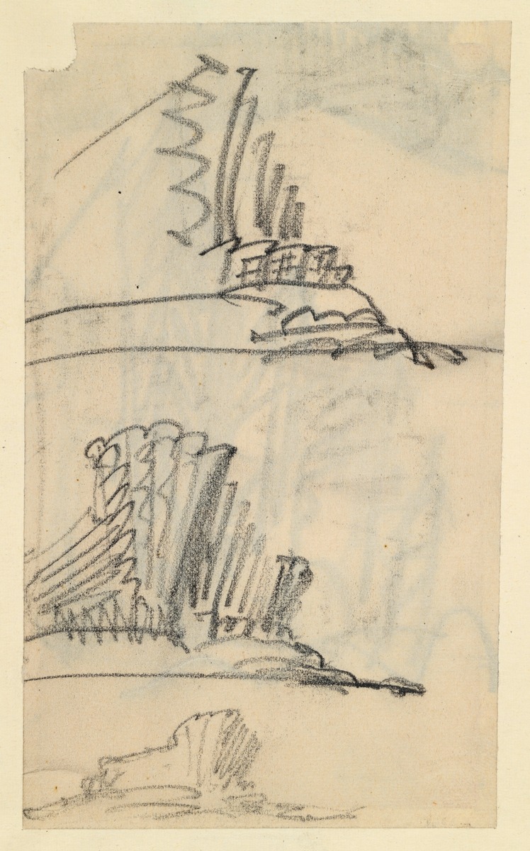 Imaginäre Skizze, Recto und Verso