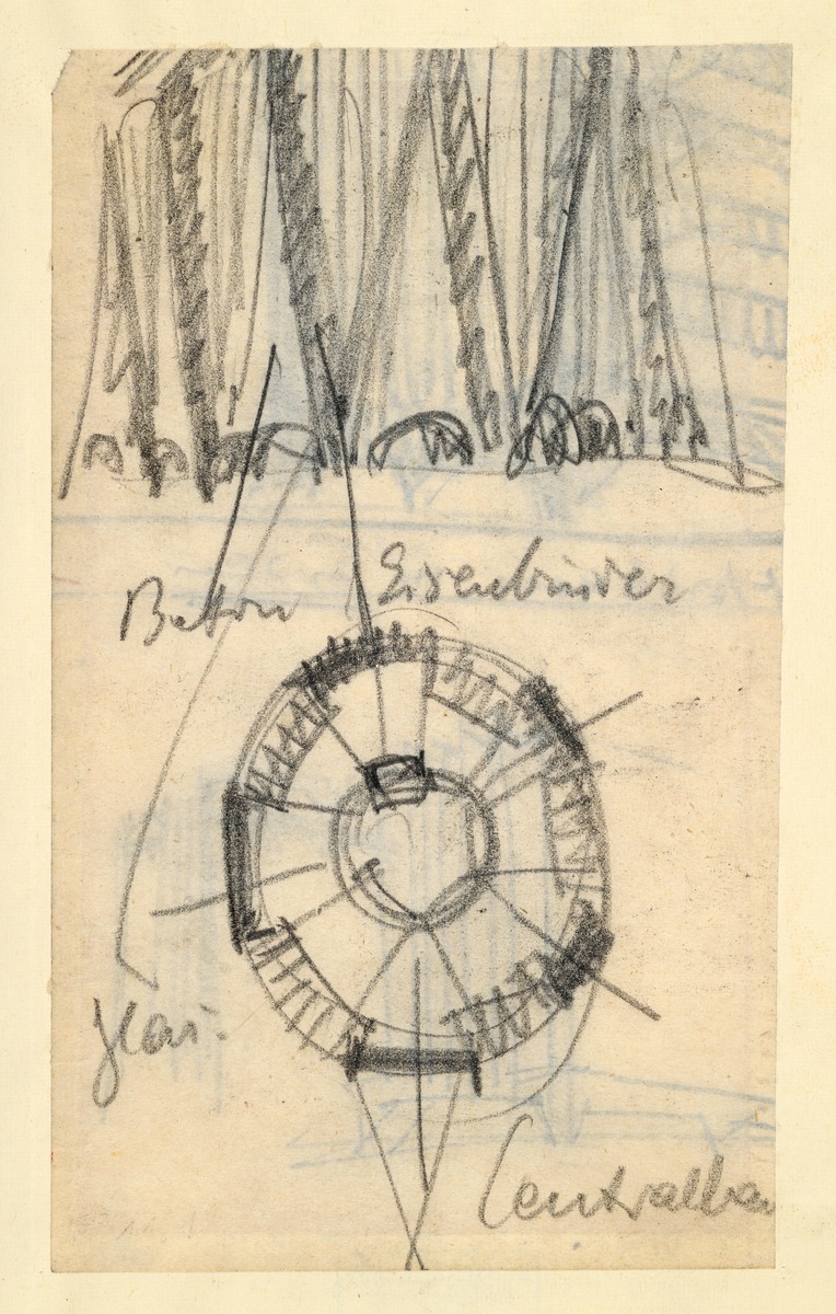 Imaginäre Skizze, Recto und Verso