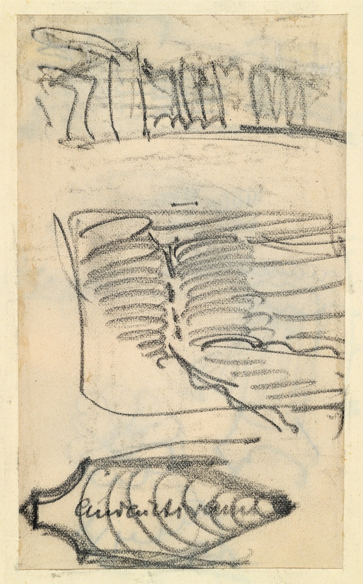 Imaginäre Skizze, Recto und Verso