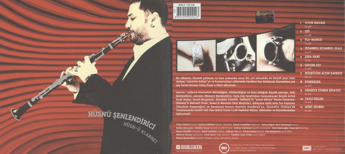 Hüsnü Şenlendirici. Hüsn-ü Klarnet