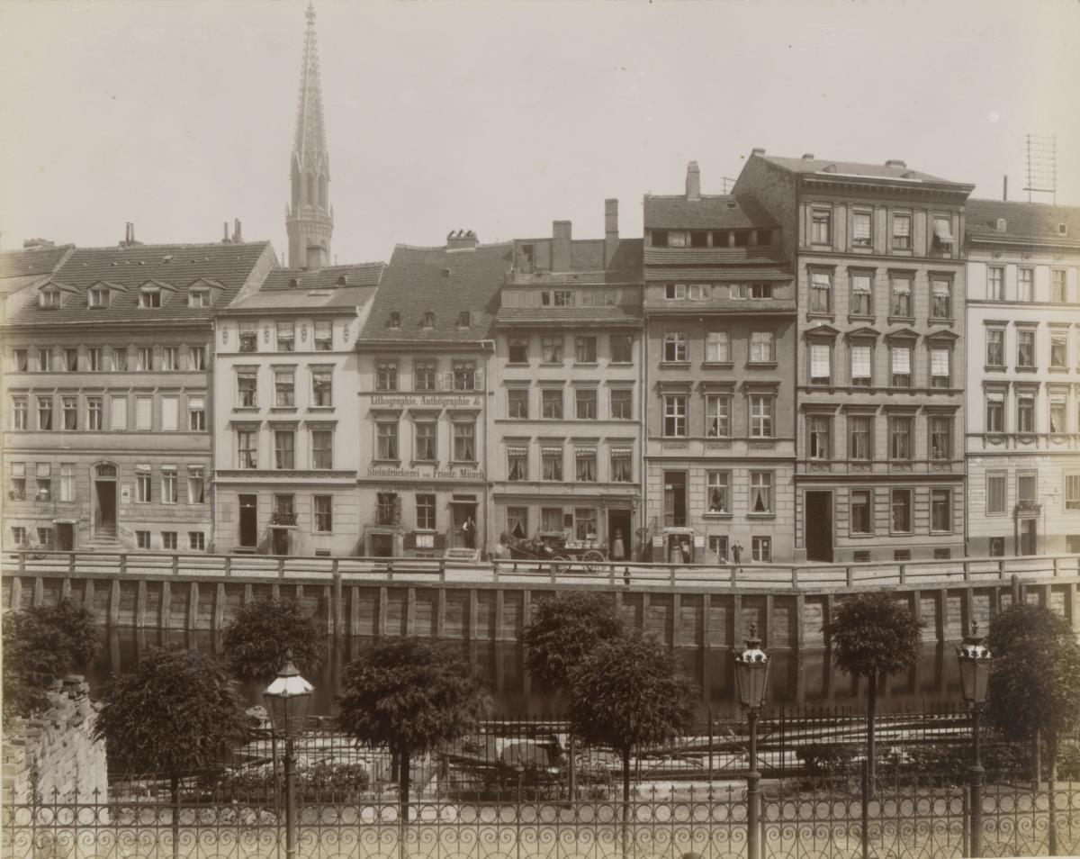 Berlin, Friedrichsgracht, Wallstraße 43 bis 37