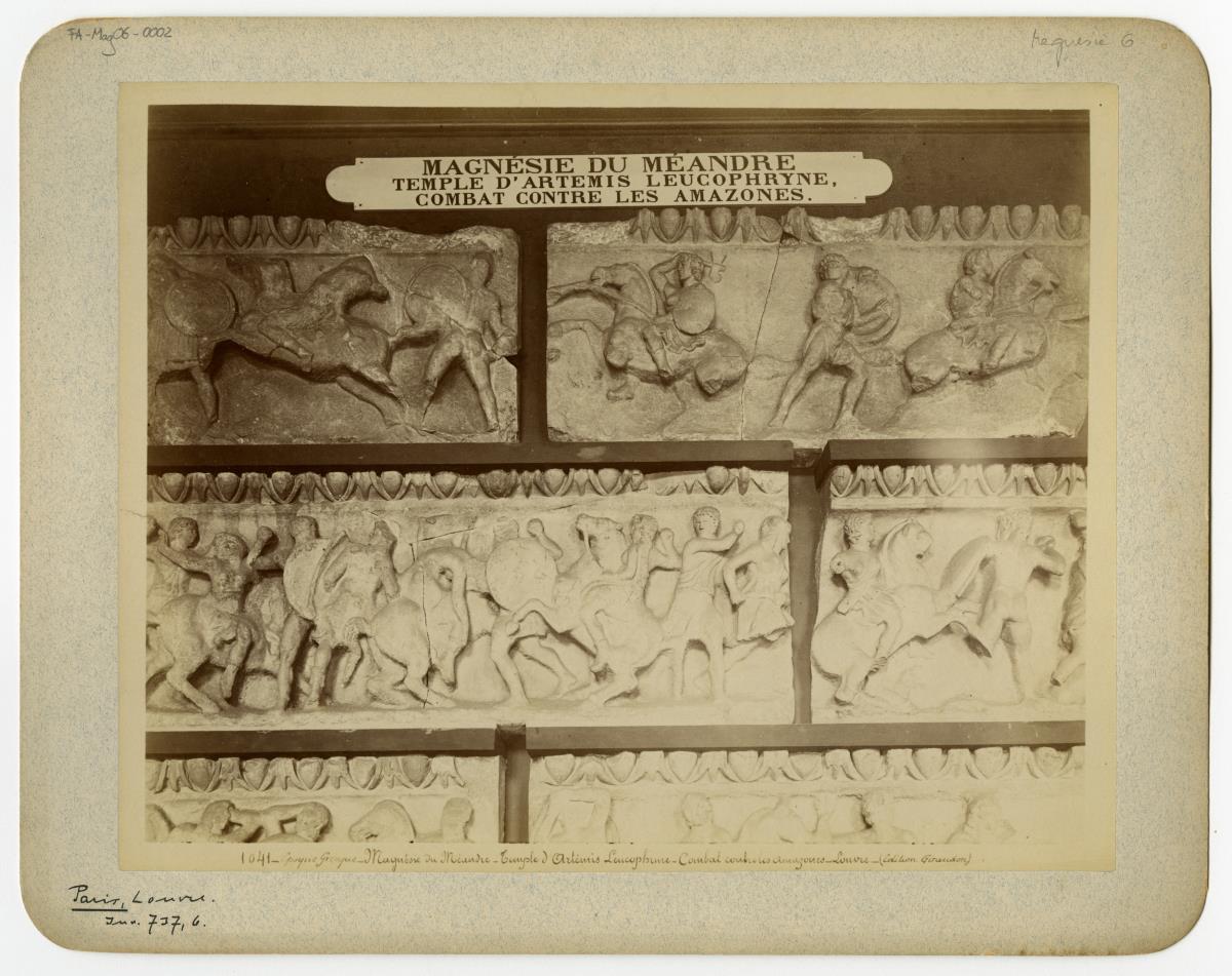 Magnesia am Mäander, Artemision, Fries (Aufstellung in Paris, Musée du Louvre)