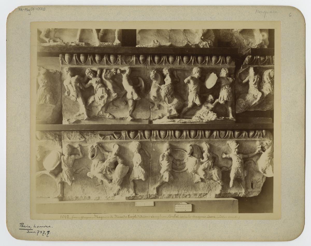 Magnesia am Mäander, Artemision, Fries (Aufstellung in Paris, Musée du Louvre)