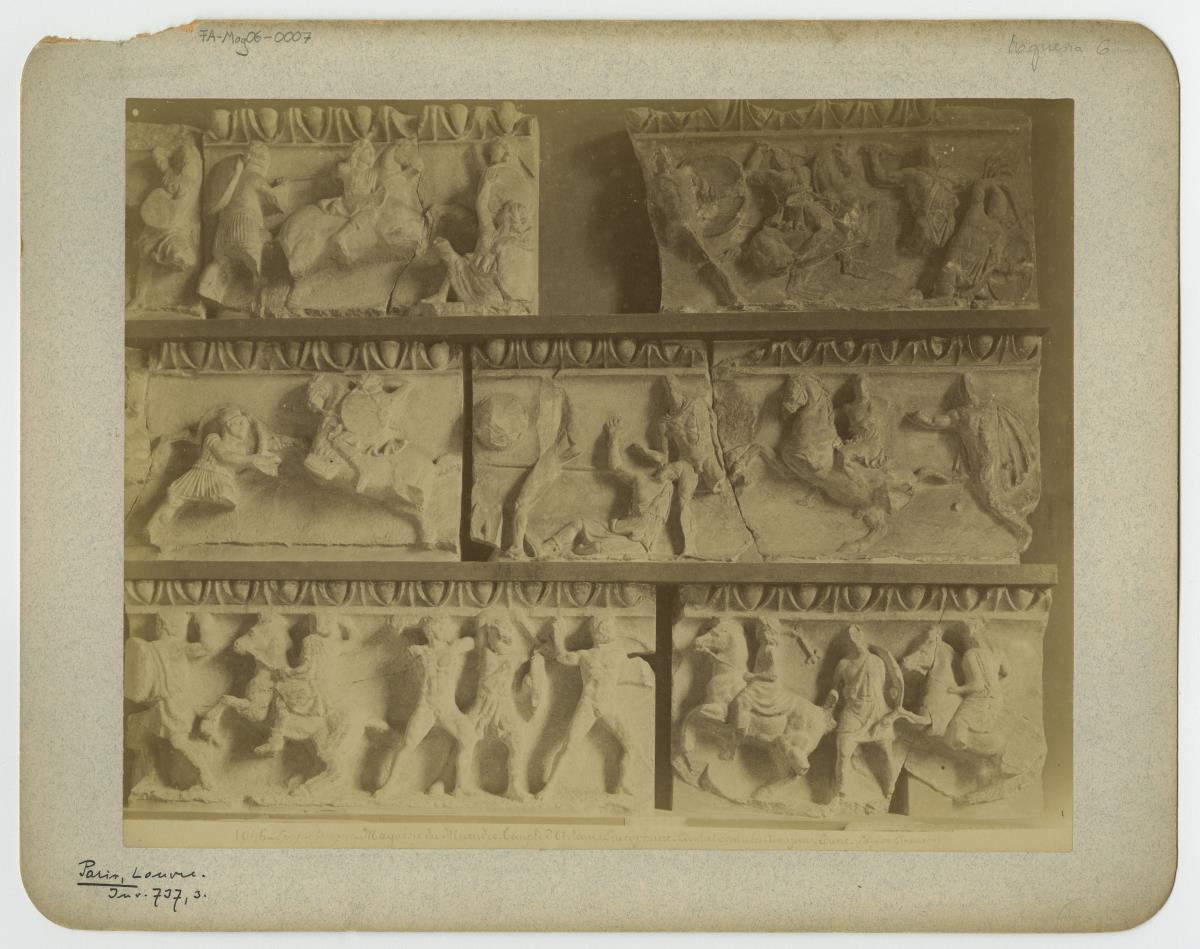 Magnesia am Mäander, Artemision, Fries (Aufstellung in Paris, Musée du Louvre)