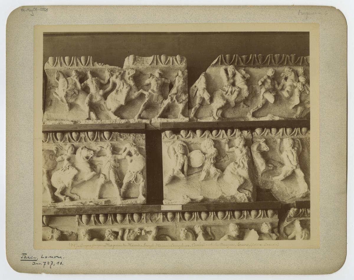Magnesia am Mäander, Artemision, Fries (Aufstellung in Paris, Musée du Louvre)