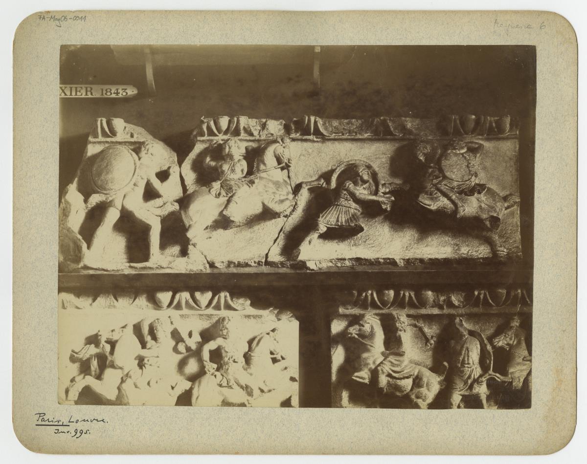 Magnesia am Mäander, Artemision, Fries (Aufstellung in Paris, Musée du Louvre)